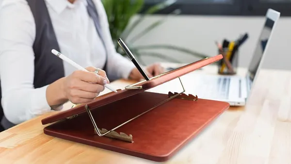 Brown_Table_Top_Elevator_Writing_Desk_With_High_Grade_Leather_Adjustable_Step_Wise_Elevation_Laptop_Stand_For_Workspace