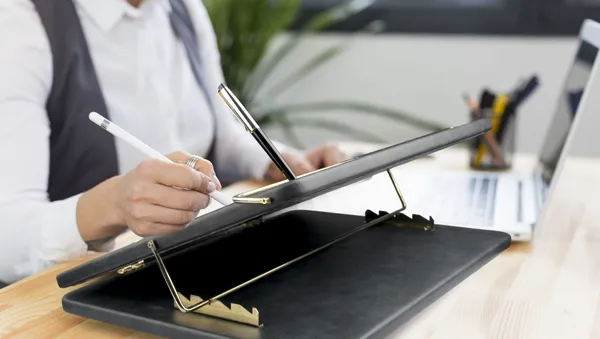 Navy_Blue_Table_Top_Elevator_Writing_Desk_With_High_Grade_Leather_Adjustable_Step_Wise_Elevation_Laptop_Stand_For_Workspace