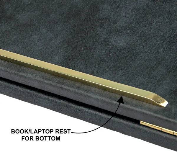 Navy_Blue_Table_Top_Elevator_Writing_Desk_With_High_Grade_Leather_Adjustable_Step_Wise_Elevation_Laptop_Stand_For_Workspace