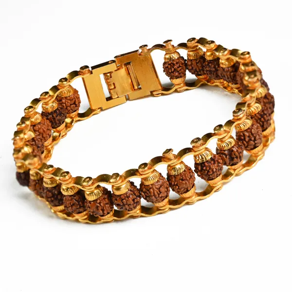 Golden_Rudraksha_Bracelet_For_Meditation,_Healing_&_Spiritual_Wellness_Jewelry