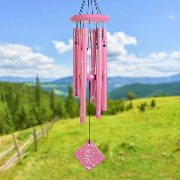 Pink_Metal_Wind_Chimes_For_Balcony_&_Garden_For_Decorative_Hanging_Chimes_With_Wooden_Top