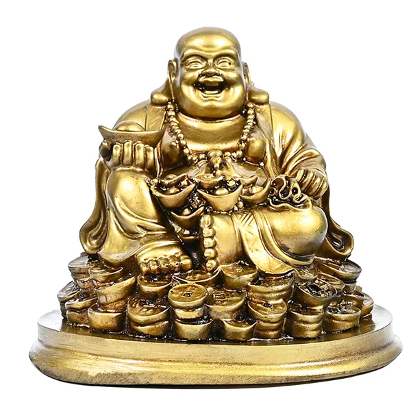 Gold_Laughing_Buddha_Statue_5-Inch_For_Feng_Shui_Idol_For_Wealth,_Happiness_&_Home_Decor