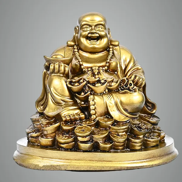 Gold_Laughing_Buddha_Statue_5-Inch_For_Feng_Shui_Idol_For_Wealth,_Happiness_&_Home_Decor