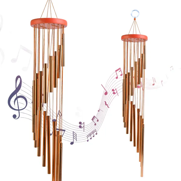 Copper_Gold_Copper_Wind_Chimes_27-Inch_For_Positive_Energy,_Living_Room_Decor,_Wall_Hanging