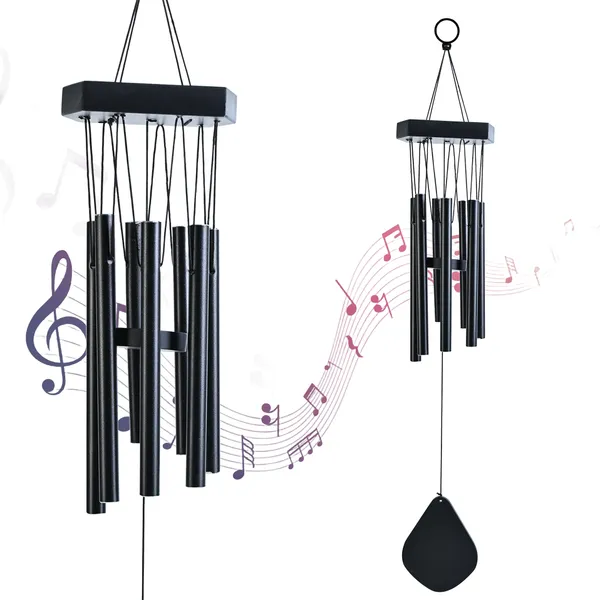 Black_25-Inch_Black_Metal_Wind_Chimes_For_Stylish_Balcony_&_Garden_Hanging_Decoration_For_Positive_Energy