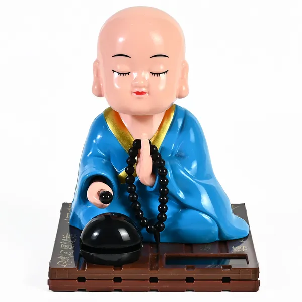 Multicolor_Solar_Buddha_Statue_For_Moving_Head_&_Hand_Sitting_Buddha_For_Car_Dashboard_&_Office