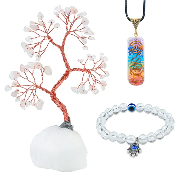 Transparent_Crystal_Stone_Tree_-_Clear_Quartz_Crystal_Tree_With_Quartz_Base,_Clear_Quartz_Bracelet_&_Seven_Chakra_Pendant_For_Good_Luck_Home_Decor,_Positive_Energy_Items,_Housewarming_Gifts_For_Gift_For_Women