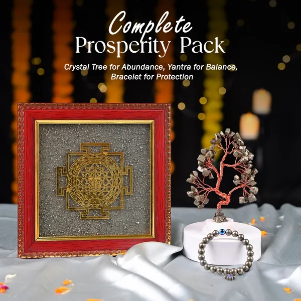 Gold_Pyrite_Shri_Laxmi_Yatra_Frame,_Pyrite_Tree_&_Pyrite_Bracelet