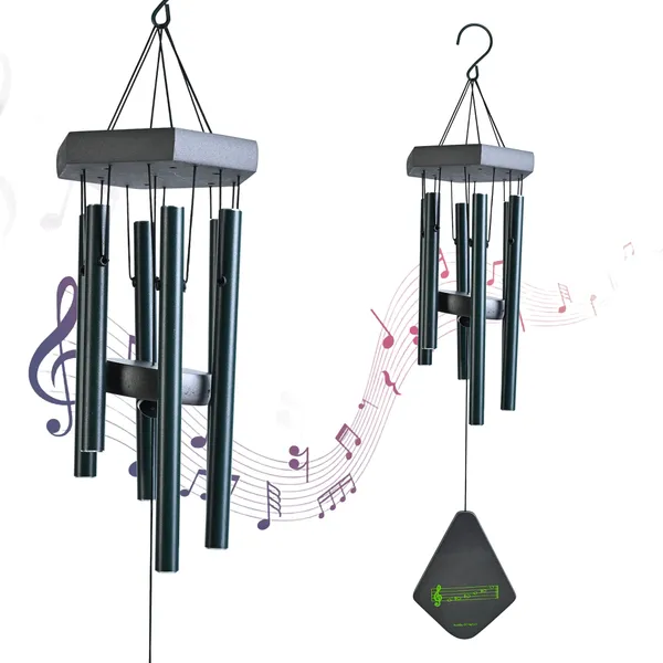 Black_22-Inch_Wind_Chimes_For_Home_For_Soothing_Hanging_Bells_For_Balcony,_Bedroom_&_Garden_Decor