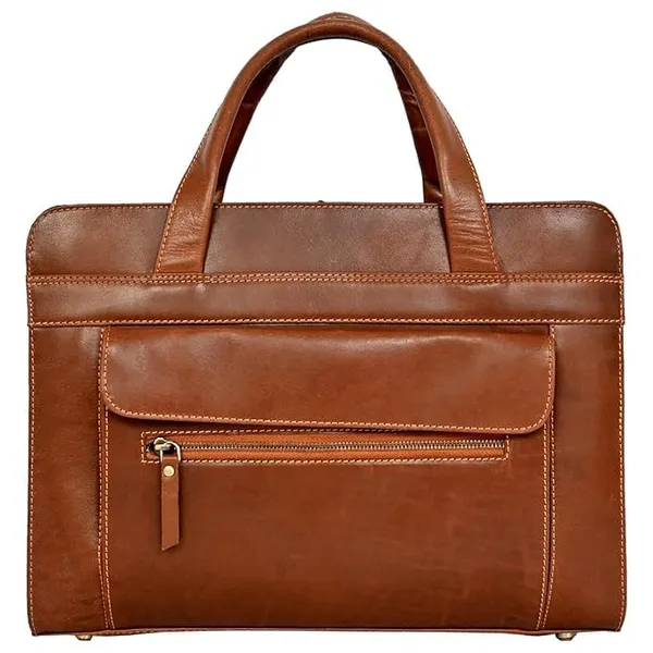 Brown_Genuine_Leather_Laptop_Bags_Office_Bag_For_Men_Messenger_Bag_Professional_Leather_Bag_For_Men_-_Adjustable_Straps_And_Multiple_Compartments
