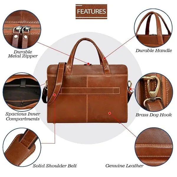 Brown_Genuine_Leather_Laptop_Bags_Office_Bag_For_Men_Messenger_Bag_Professional_Leather_Bag_For_Men_-_Adjustable_Straps_And_Multiple_Compartments
