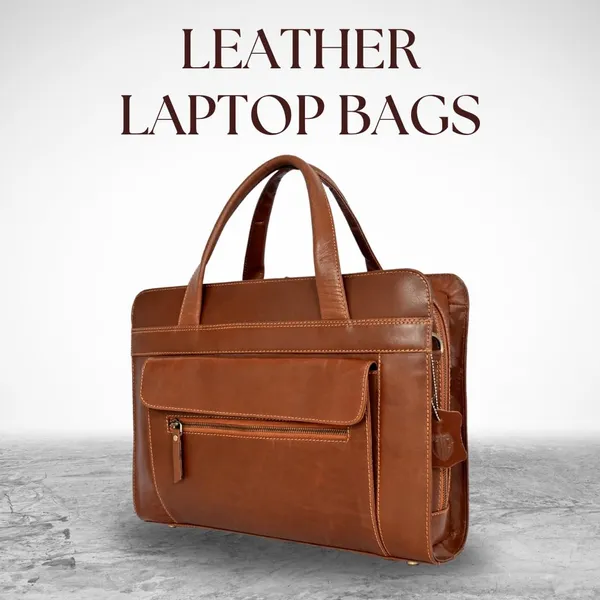 Brown_Genuine_Leather_Laptop_Bags_Office_Bag_For_Men_Messenger_Bag_Professional_Leather_Bag_For_Men_-_Adjustable_Straps_And_Multiple_Compartments