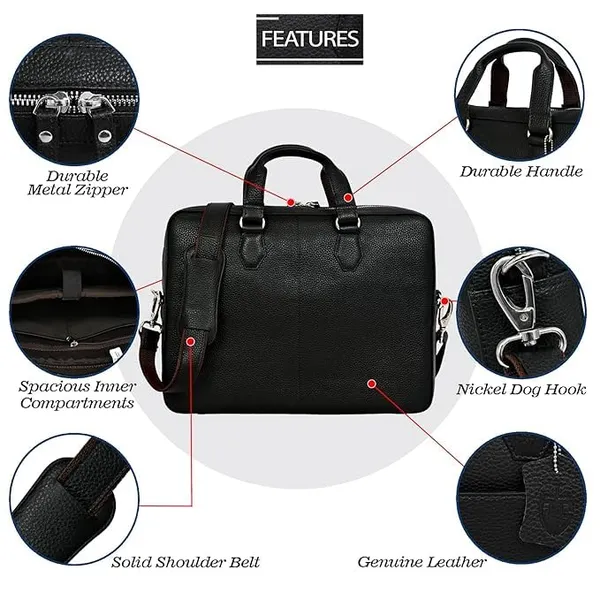 Black_Laptop_Bags_MacBook_Holders_Genuine_Leather_Office_Bag_For_Men_Professional_Leather_Bag_With_Adjustable_Straps_And_Multiple_Compartments