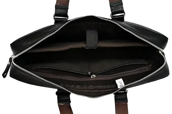 Black_Laptop_Bags_MacBook_Holders_Genuine_Leather_Office_Bag_For_Men_Professional_Leather_Bag_With_Adjustable_Straps_And_Multiple_Compartments
