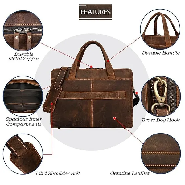 Brown_Genuine_Leather_Laptop_Bags_Office_Bag_For_Men_Messenger_Bag_Professional_Leather_Bag_For_Men_-_Adjustable_Straps_And_Multiple_Compartments