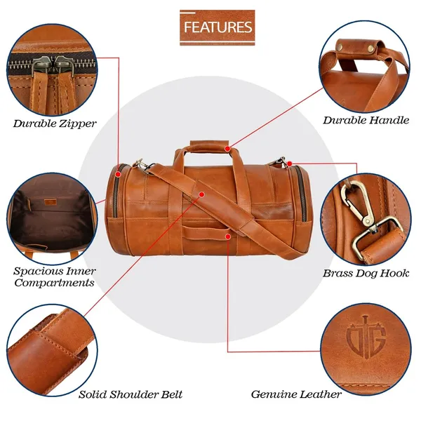 Tan_Duffle_Bag_For_Gym_Men_|_Pure_Leather_Material_Tan_Textured_Stylish_And_Spacious_Weekender_Cabin_Duffle_Travel_Bag_For_Luggage