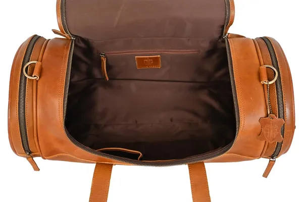 Tan_Duffle_Bag_For_Gym_Men_|_Pure_Leather_Material_Tan_Textured_Stylish_And_Spacious_Weekender_Cabin_Duffle_Travel_Bag_For_Luggage