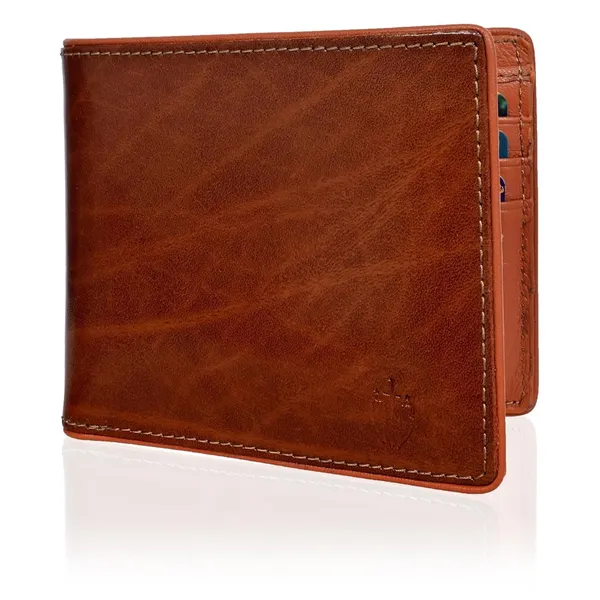Tan_Leather_Wallet_Combo_Set_For_Men's_&_Women's