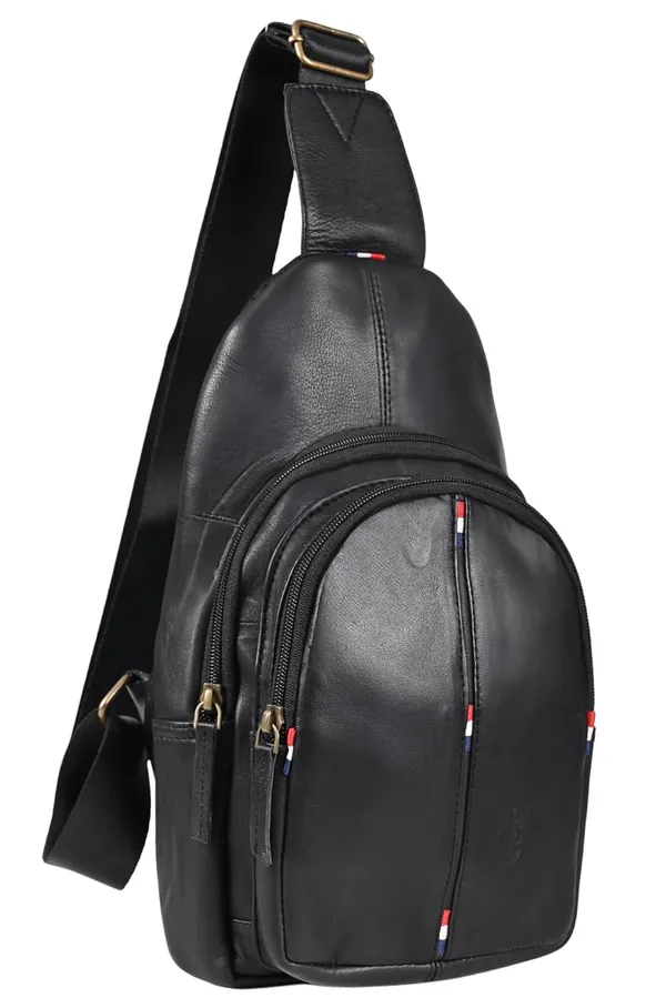Black_Adjustable_Chest_Bag_For_Men