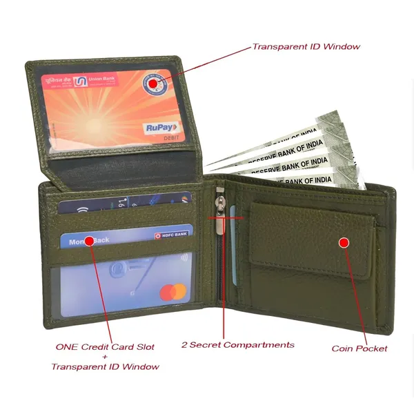 Olive_Green_Genuine_Leather_Wallet_For_Men