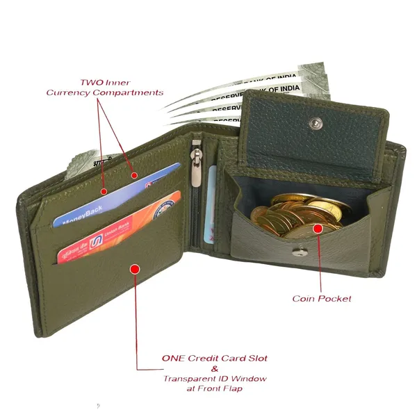 Olive_Green_Genuine_Leather_Wallet_For_Men