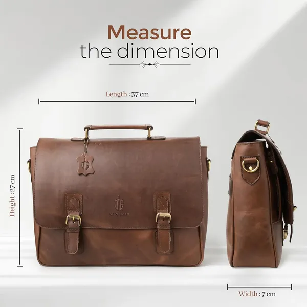Light_Brown_Adjustable_Messenger_Bag_For_Men