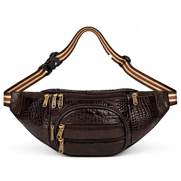 Brown_Leather_Waist_Bag_|_Adjustable_Belt_Bag_with_Multiple_Zip_Pockets