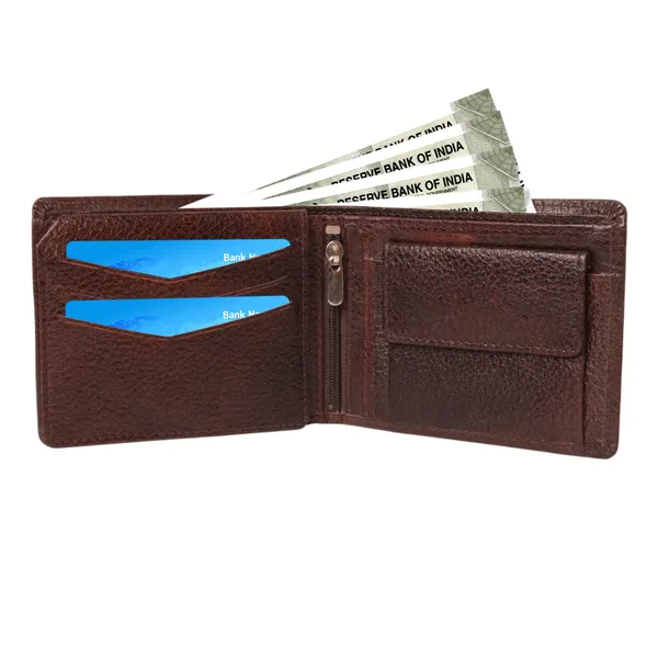 Brown_Genuine_Leather_Zip_Wallet_For_Men
