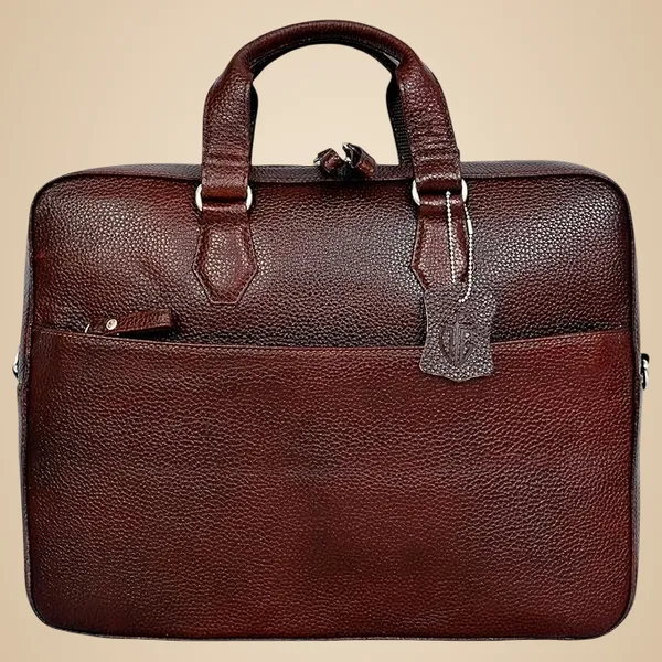 Dark_Brown_Laptop_Bags_MacBook_Holders_Genuine_Leather_Office_Bag_For_Men_Professional_Leather_Bag_With_Adjustable_Straps_And_Multiple_Compartments