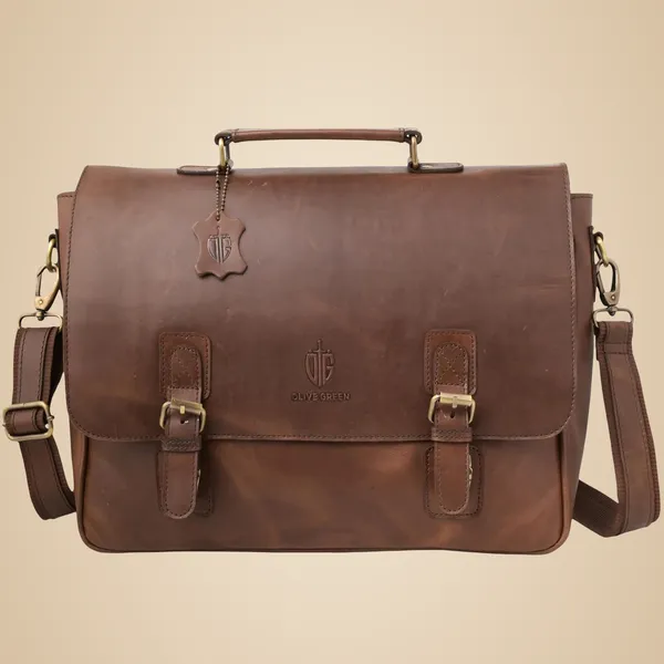 Light_Brown_Adjustable_Messenger_Bag_For_Men