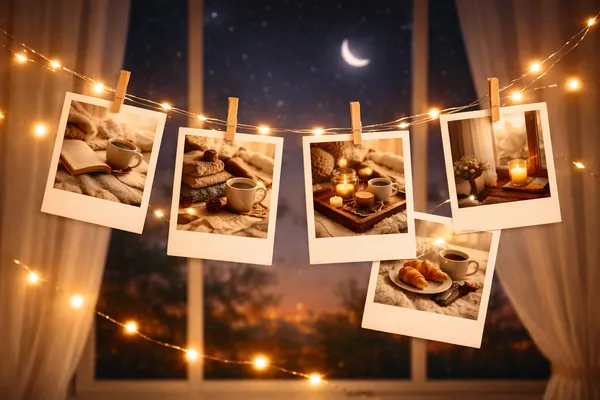 polaroids_with_lights