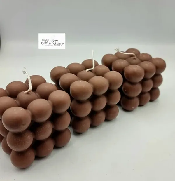 Brown_Soy_Wax_Unscented_Birthday_Party_Honeymooon_Candle_(Set_Of_4)