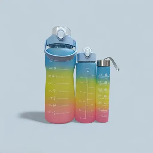 Multicolor_Silicon_3_In_1_Motivational_Water_Bottle