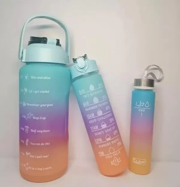 Multicolor_Silicon_3_In_1_Motivational_Water_Bottle