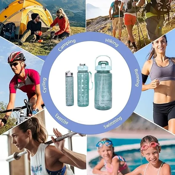 Pink_Plastic_3_In_1_Motivational_Water_Bottle