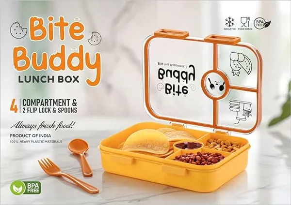 Multicolor_Plastic_Leak_Resistant_Lunch_Box