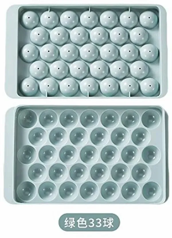 Multicolor_Plastic_Rectangle_Shaped_Ice_Ball_Tray_(8H_X_8W_X_2D_Inch)