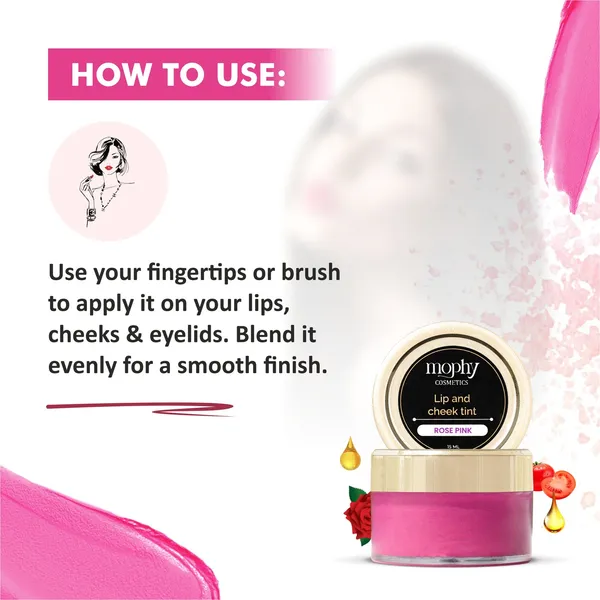 100%_Herbal_Lip_&_Cheek_Tint_(Rose_Pink)__|_Vegan,_Paraben_Free,_Cruelty_Free