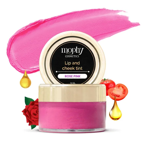 100%_Herbal_Lip_&_Cheek_Tint_(Rose_Pink)__|_Vegan,_Paraben_Free,_Cruelty_Free