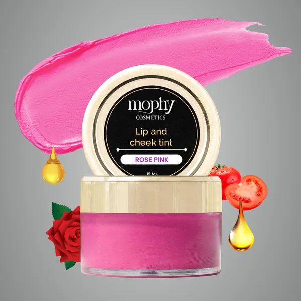 100%_Herbal_Lip_&_Cheek_Tint_(Rose_Pink)__|_Vegan,_Paraben_Free,_Cruelty_Free
