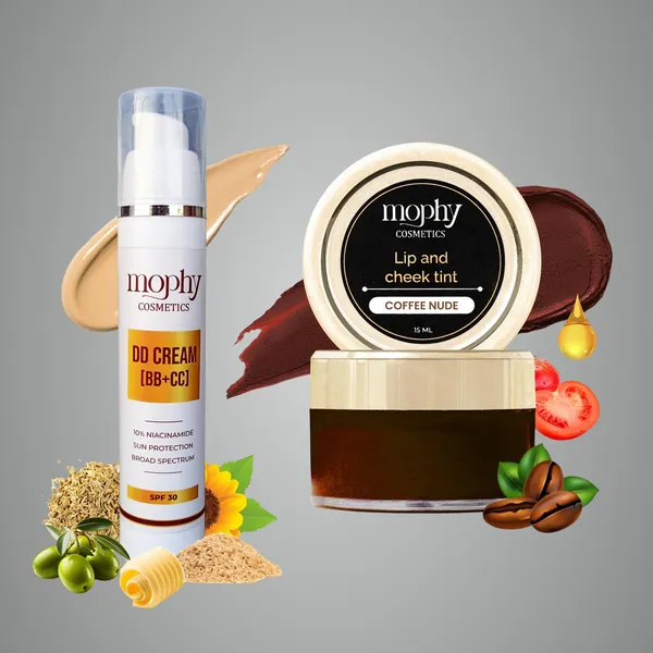 Pack_Of_2_Dd_Cream_(BB+CC)_+_Lip_&_Cheek_Tint_(Coffee_Nude)