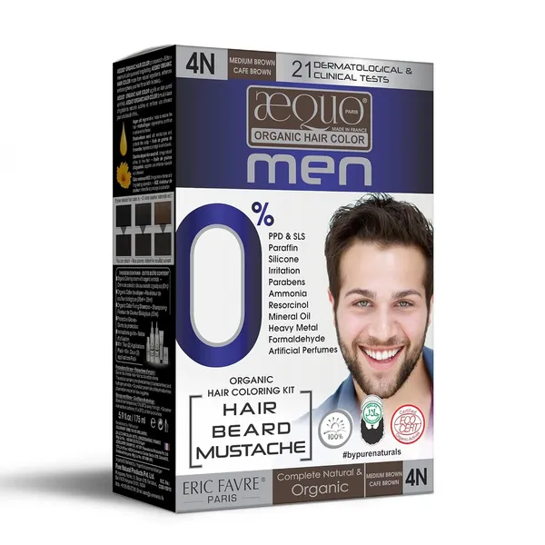 Aequo_Organic_Cream_Hair_Colour_For_Men-_170Ml-_4N_Medium_Brown-_Pack_Of_2