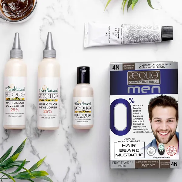 Aequo_Organic_Cream_Hair_Colour_For_Men-_170Ml-_4N_Medium_Brown-_Pack_Of_2
