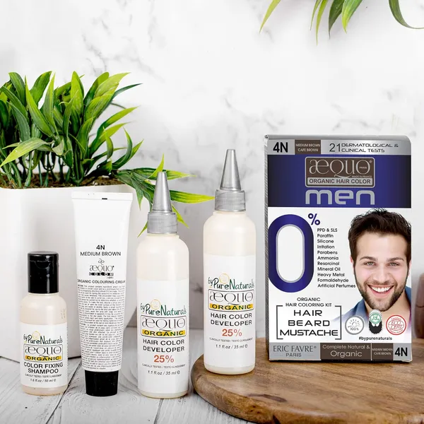 Aequo_Organic_Cream_Hair_Colour_For_Men-_170Ml-_4N_Medium_Brown-_Pack_Of_2