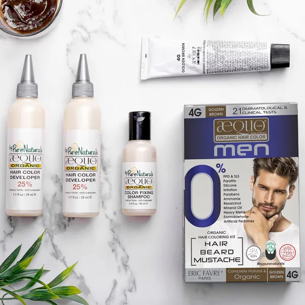 Aequo_Organic_Cream_Hair_Colour_For_Men-_170Ml-_4G_Golden_Brown-_Pack_Of_2