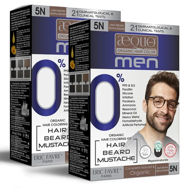 Aequo_Organic_Cream_Hair_Colour_For_Men-_170Ml-_5N_Light_Brown-_Pack_Of_2
