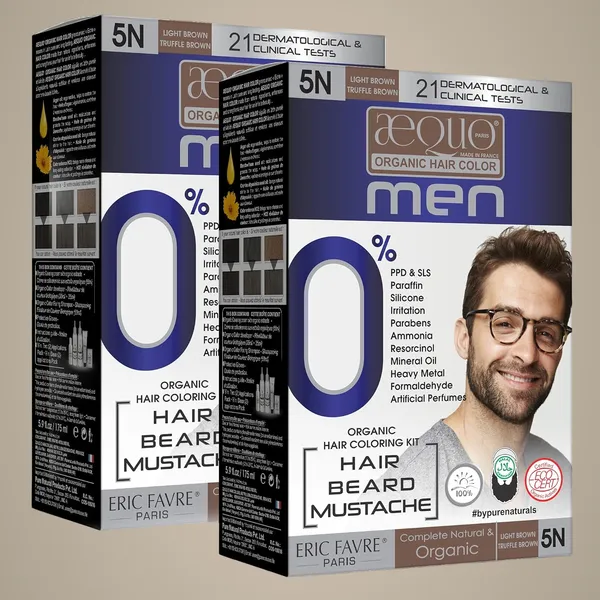 Aequo_Organic_Cream_Hair_Colour_For_Men-_170Ml-_5N_Light_Brown-_Pack_Of_2