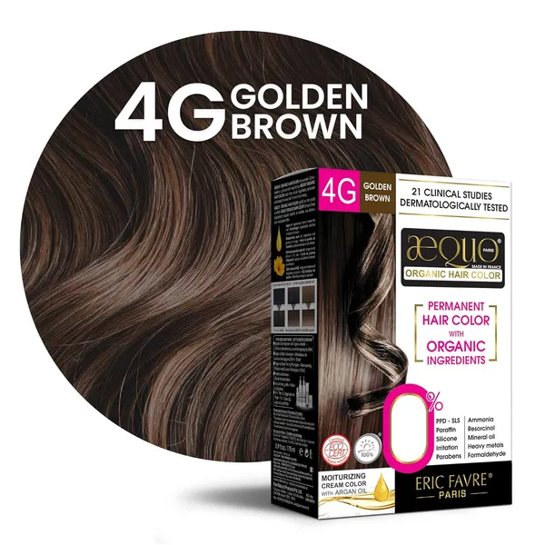 Aequo_Organic_Cream_Hair_Colour_For_Women-_170Ml-_4G_Golden_Brown-_Pack_Of_1