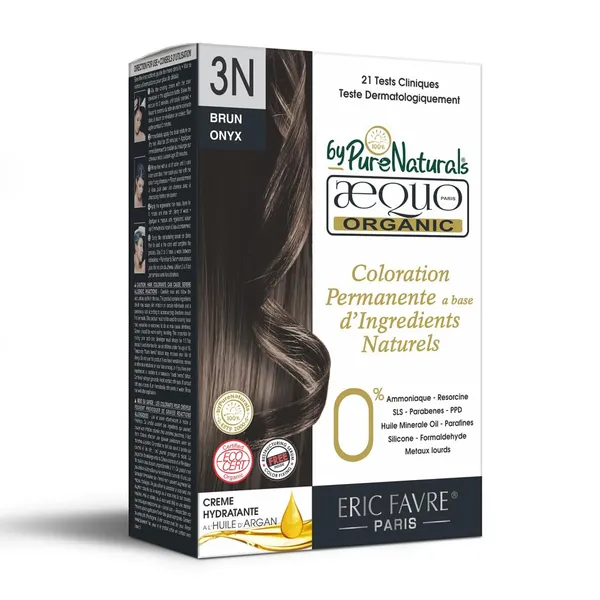 QH+_Aequo_Organic_Zero_Toxins_Permanent_Cream_Hair_Colour-_200Ml-_3N_Dark_Brown-_Pack_Of_1