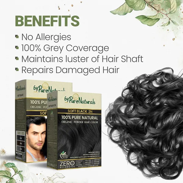 byPureNaturals_100%_Organic_Pure_Natural_Powder_Hair_Color-_120Gm-_2N_Soft_Black-_Pack_Of_1